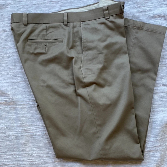 Joseph & Feiss Men’s Khaki Dress Slacks, 34”W x - Picture 2 of 8